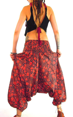 Spiral Harem Pants