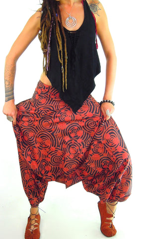 Spiral Harem Pants