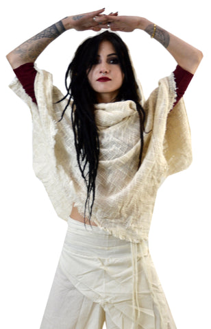 Hemp Hoody Poncho