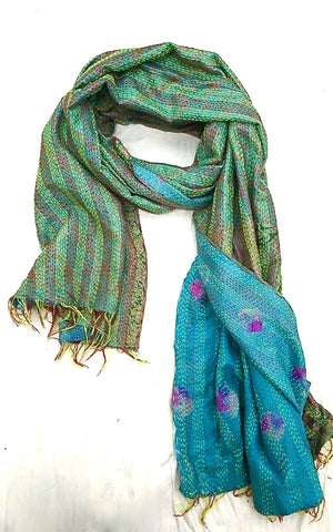 Silk Shawl colourful  Sarong