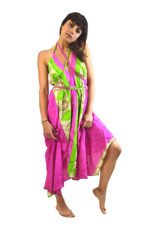 BOHO SILKY BEACH DRESS