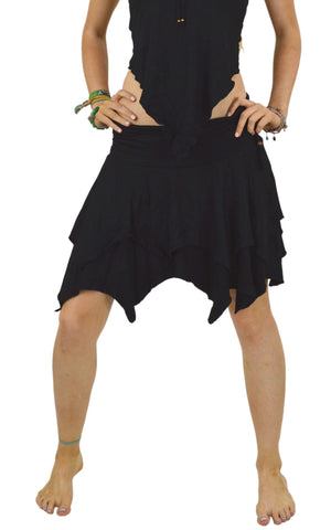 Pixie Layered Mini skirt