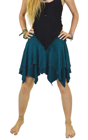 Pixie Layered Mini skirt