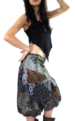 Peacock Ballon Skirt
