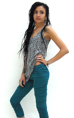 Pixie Sleeveless Pointy Vest Top