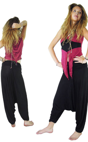 Stretch Harems Baggy Pants