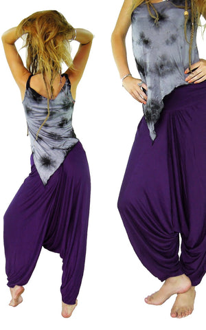 Stretch Harems Baggy Pants