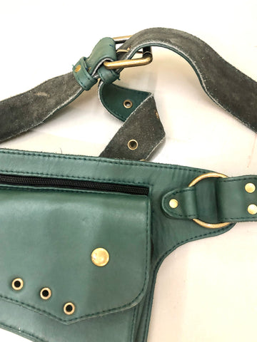 Leather utility belt