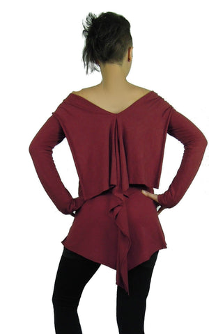 Long Sleeve Ruffle Tunic JUMPER