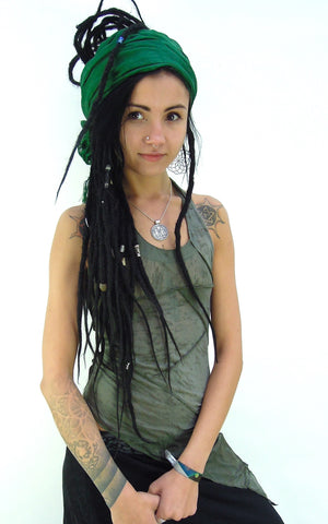 Halterneck asymmetric  Cami Top
