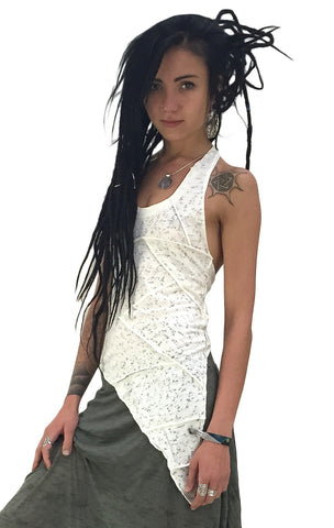 Halterneck asymmetric  Cami Top