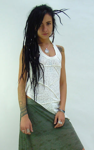 Halterneck asymmetric  Cami Top