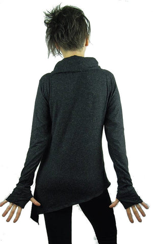 Turtleneck Poloneck Sweater Hoody