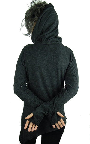 Turtleneck Poloneck Sweater Hoody