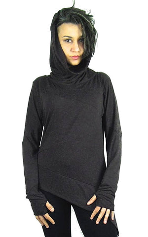 Turtleneck Poloneck Sweater Hoody
