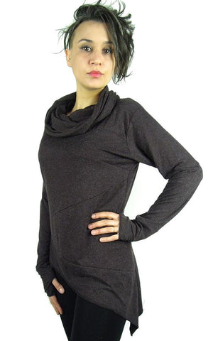 Turtleneck Poloneck Sweater Hoody